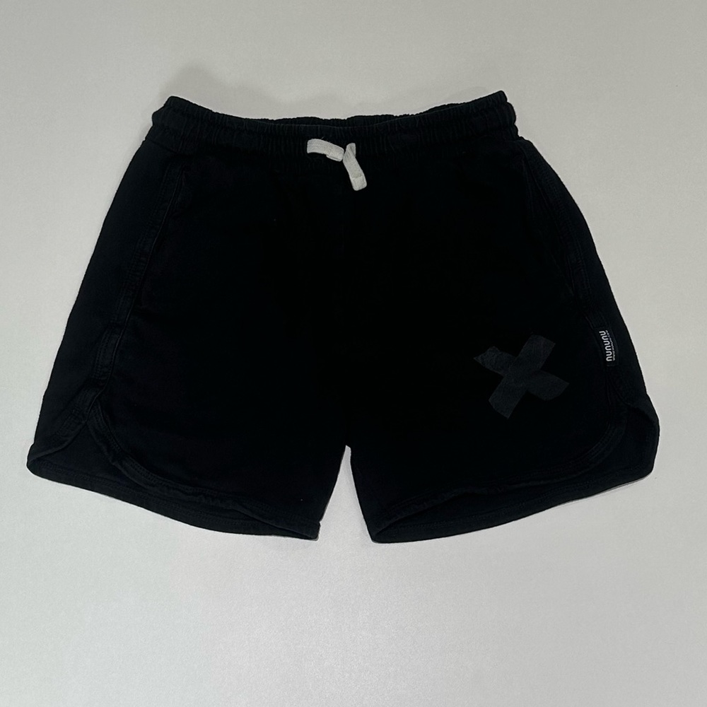 Nununu kids “x” gym shorts